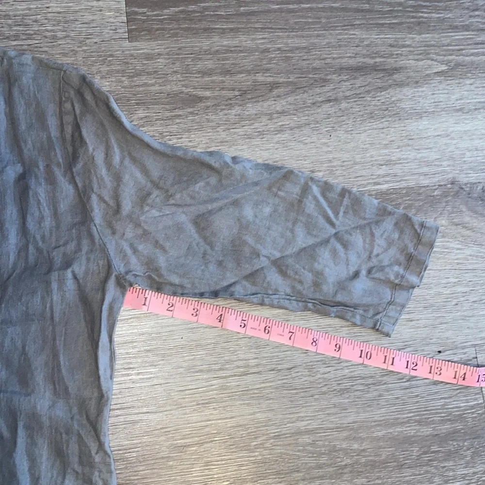 Zara Light Gray Button Down Romper